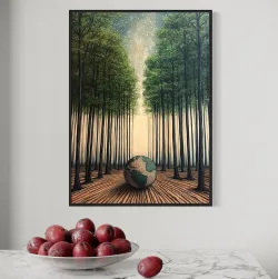 Ziemia wśród drzew