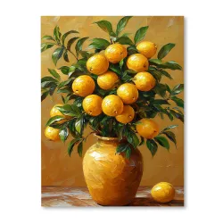 Drzewo cytrynowe w doniczce