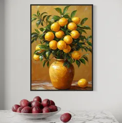 Drzewo cytrynowe w doniczce