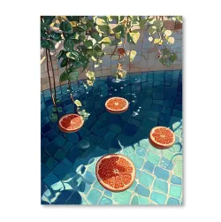 Pomarańcze w fontannie