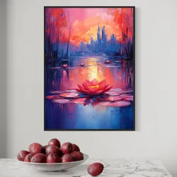 Lilie nieopodal miasta