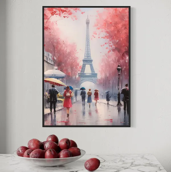 Deszczowy dzień w Paryżu