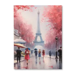 Deszczowy dzień w Paryżu