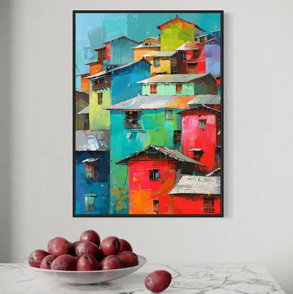 Kolorowe domy