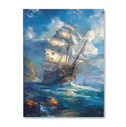 Przed bitwą morską