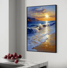 Wschód słońca nad oceanem