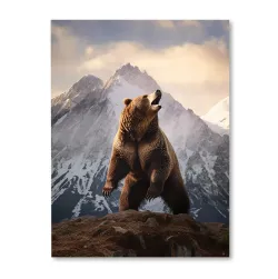 Niedźwiedź w górach