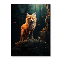 Lis leśny spryciarz