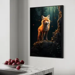 Lis leśny spryciarz