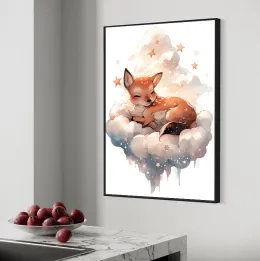 Śpiący mały jelonek