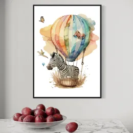 Zebra w balonie