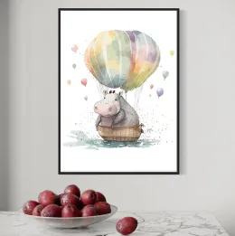 Hipopotam w balonie