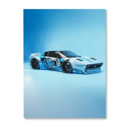 Ferrari Lbwk Smurfs v1